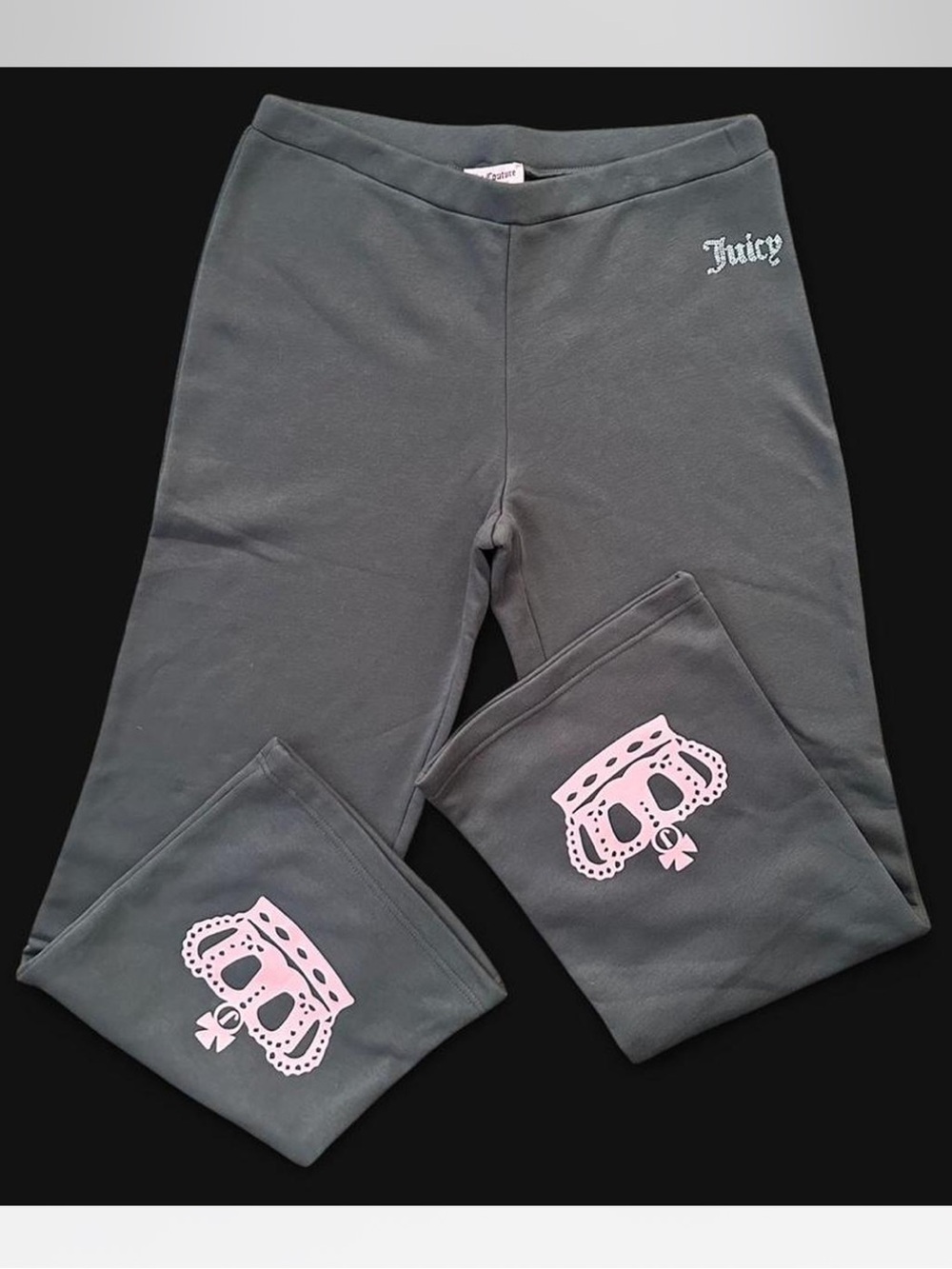Juicy Couture Crown Bling Sweatpants New M
